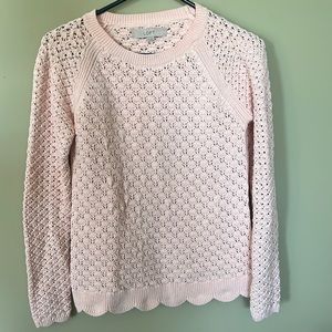 Lovely loft crocheted sweater